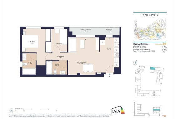 Nouvelle construction - Appartement - Alicante - San Agustín