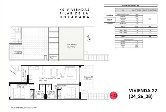 New Build - Apartman - Pilar de la Horadada - pueblo