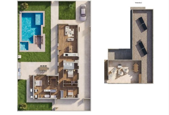 Новое здание - Villa - Sucina - pueblo