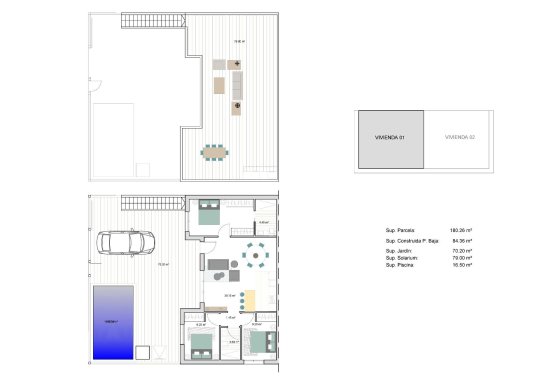 New Build - Villa / ikerházfél - Torre Pacheco - pueblo