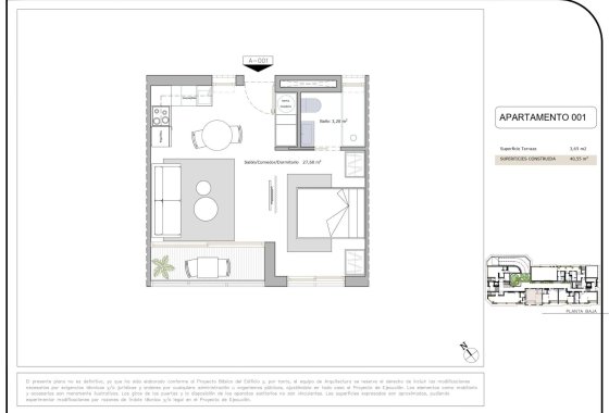 New Build - Apartman - San Pedro del Pinatar - Lo Pagan