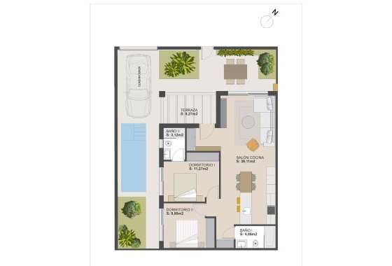 New Build - Villa / ikerházfél - Torre Pacheco - El Alba