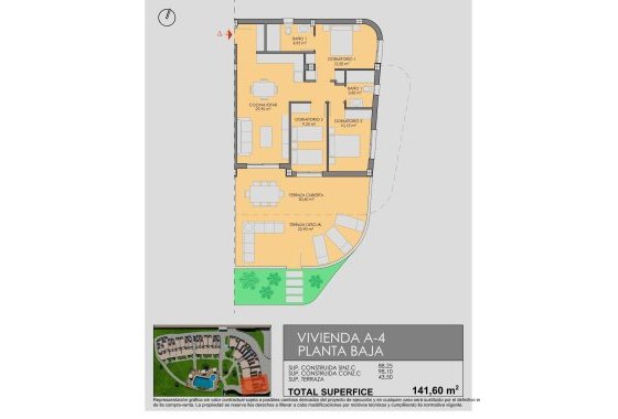 Nieuwbouw  - Appartement  - Los Alcázares - Serena Golf