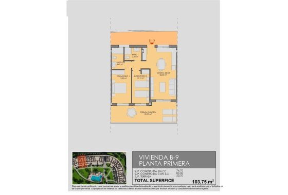 Nieuwbouw  - Appartement  - Los Alcázares - Serena Golf