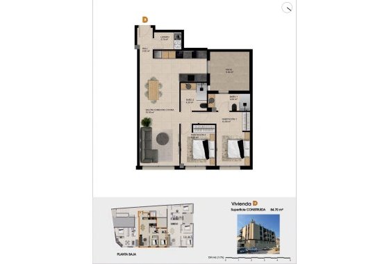 Новое здание - Квартира  - Catral - pueblo