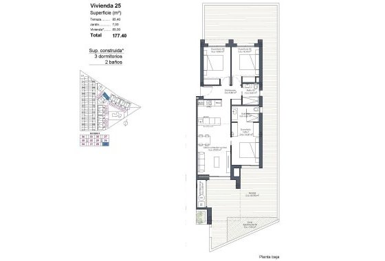 Nieuwbouw  - Appartement  - Los Alcázares - Serena Golf