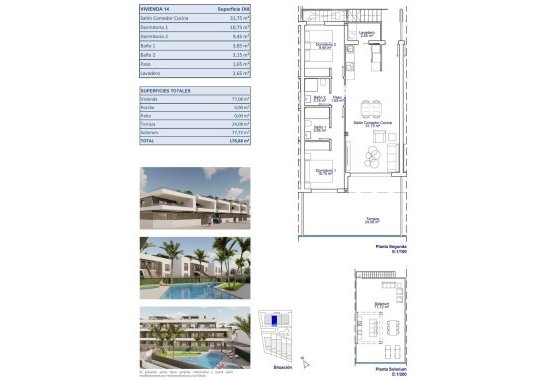 New Build - Apartman - Pilar de la Horadada - pueblo