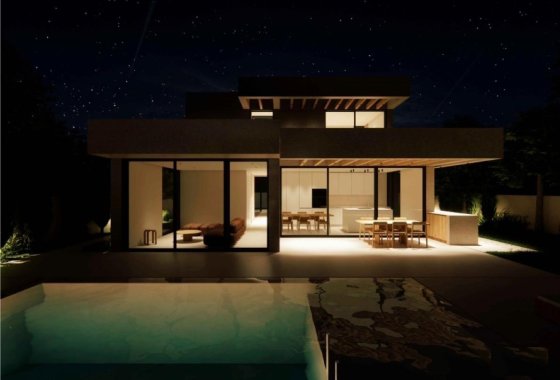 Новое здание - Villa - Polop - La Alberca