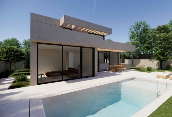 Новое здание - Villa - Polop - La Alberca