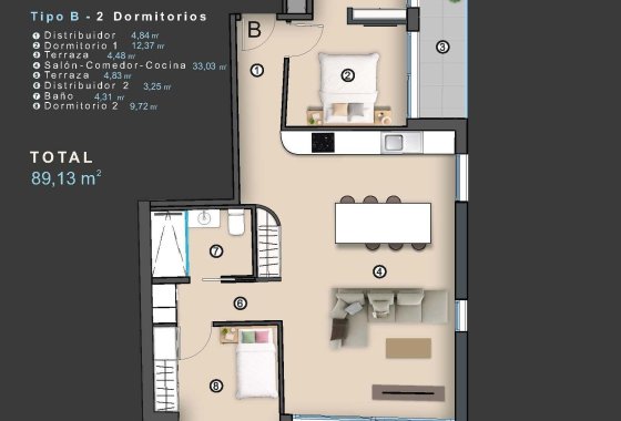 Obra nueva - Apartamento  - Torrevieja - Centro