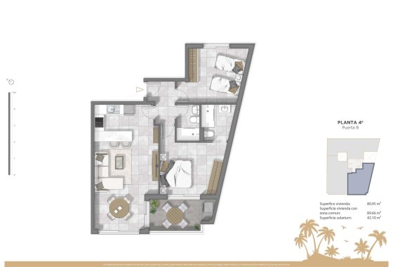 Nieuwbouw  - Appartement  - Guardamar del Segura - Pueblo