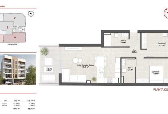 New Build - Apartman - San Pedro del Pinatar - Lo Pagan