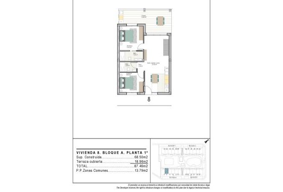 New Build - Apartman - Torre Pacheco - San Cayetano