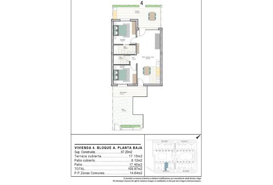 New Build - Apartman - Torre Pacheco - San Cayetano