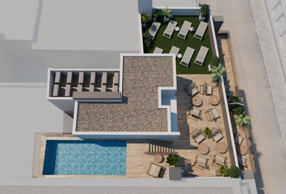 Obra nueva - Apartamento  - Torrevieja - Centro