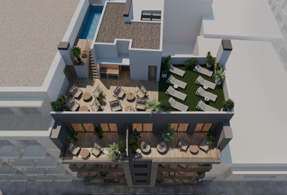Obra nueva - Apartamento  - Torrevieja - Centro