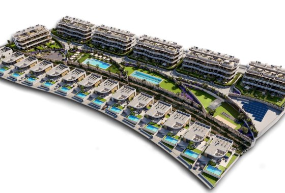 Новое здание - Квартира  - Finestrat - Campana Garden