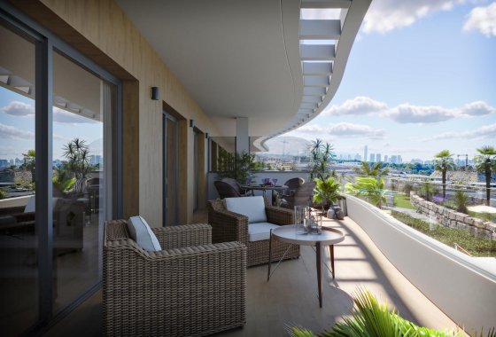 Новое здание - Квартира  - Finestrat - Campana Garden