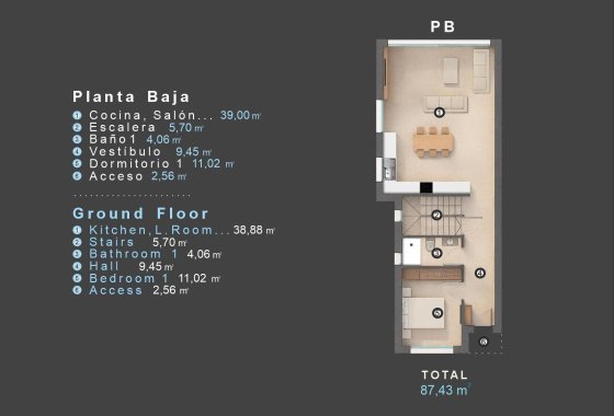 Новое здание - Villa - Orihuela Costa - Las Filipinas