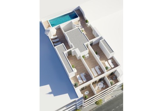 Nieuwbouw  - Appartement  - Torrevieja - Centro