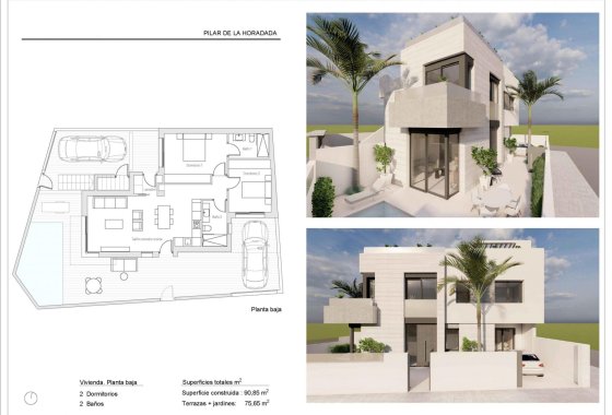 New Build - Apartman - Pilar de la Horadada - pueblo
