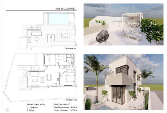 New Build - Apartman - Pilar de la Horadada - pueblo