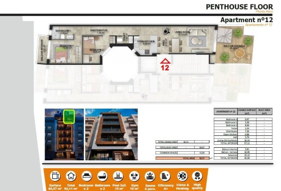 New Build - Apartman - Torrevieja - Playa de El Cura