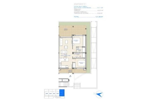 Nieuwbouw  - Appartement  - Los Alcázares - Serena Golf