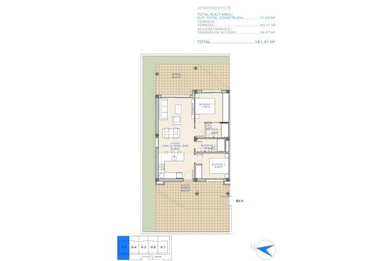 Nieuwbouw  - Appartement  - Los Alcázares - Serena Golf