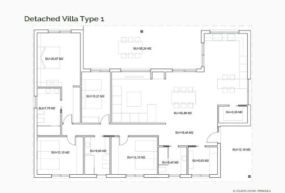 Новое здание - Villa - Penaguila - El Olivar