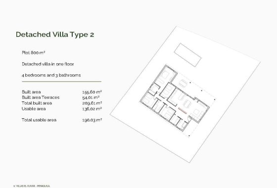 Новое здание - Villa - Penaguila - El Olivar