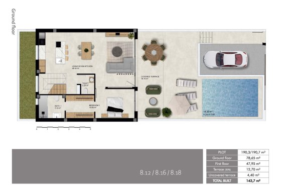 New Build - Villa / ikerházfél - Dolores - Sector 3