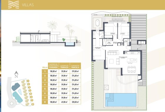 Новое здание - Villa - Los Alcázares - Serena Golf