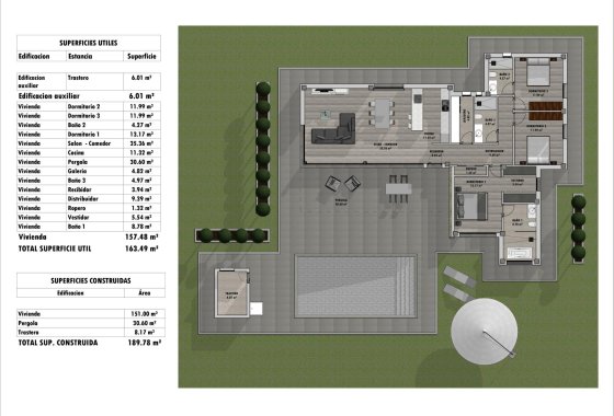 Новое здание - Villa - Aspe - Poligono 19
