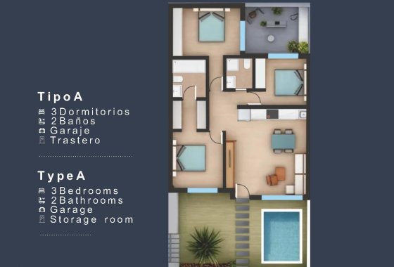 New Build - Apartman - San Pedro del Pinatar - Los Pinos