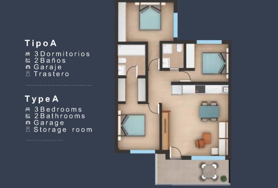 New Build - Apartman - San Pedro del Pinatar - Los Pinos