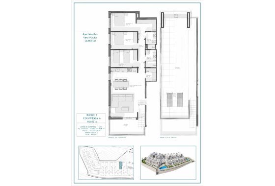 New Build - Apartment  - Vera - Pueblo Salinas