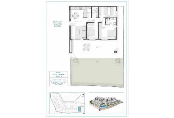 Nouvelle construction - Appartement - Vera - Pueblo Salinas