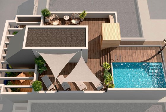 New Build - Apartment  - Torrevieja - Playa del Acequión