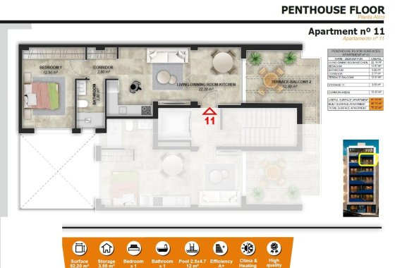 New Build - Apartment  - Torrevieja - Playa del Acequión
