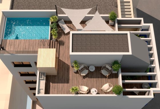 New Build - Apartman - Torrevieja - Playa del Acequión