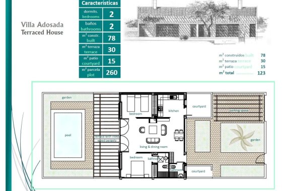 New Build - Villa / ikerházfél - Sucina - Peraleja Golf