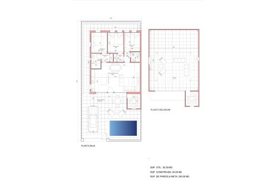 Новое здание - Villa - Fuente Álamo - La Pinilla