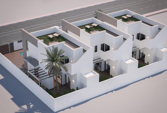 Новое здание - Villa - San Pedro del Pinatar - Pueblo