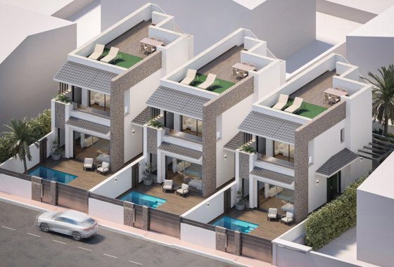 Новое здание - Villa - San Pedro del Pinatar - Pueblo
