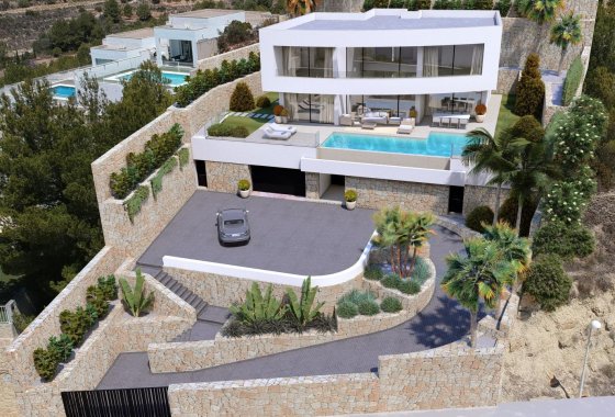 Новое здание - Villa - Calpe - Empedrola