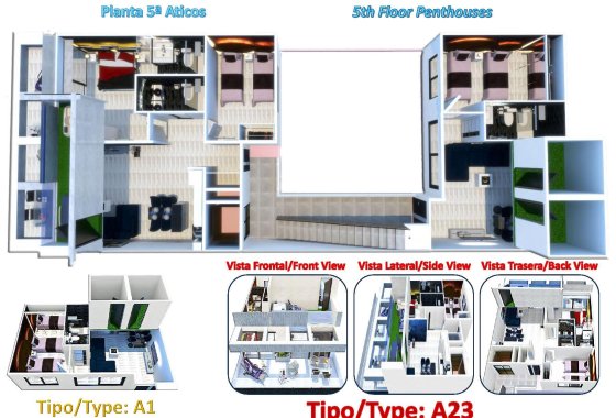 Obra nueva - Apartamento  - Torrevieja - Centro