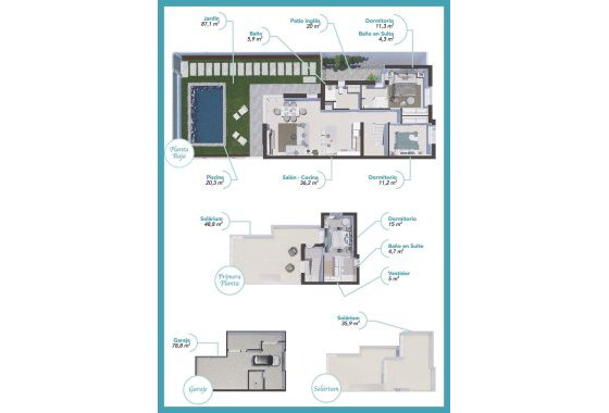 Новое здание - Villa - Los Alcázares - Torre del Rame