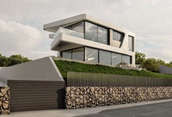 Новое здание - Villa - Altea - Santa Clara