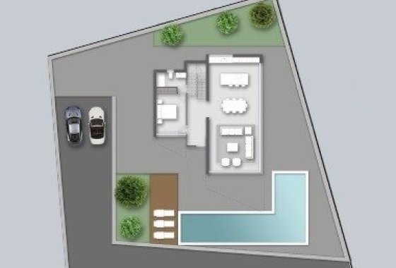 Новое здание - Villa - Altea - Santa Clara